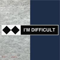 I'm Difficult Ski Snowboard Funny Snowboarding Winter Premium Kids Colorblock Raglan Jersey thumb 2