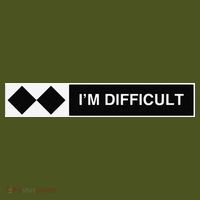 I'm Difficult Ski Snowboard Funny Snowboarding Winter Premium The Baniff Cuffed Pom Beanie thumb 2