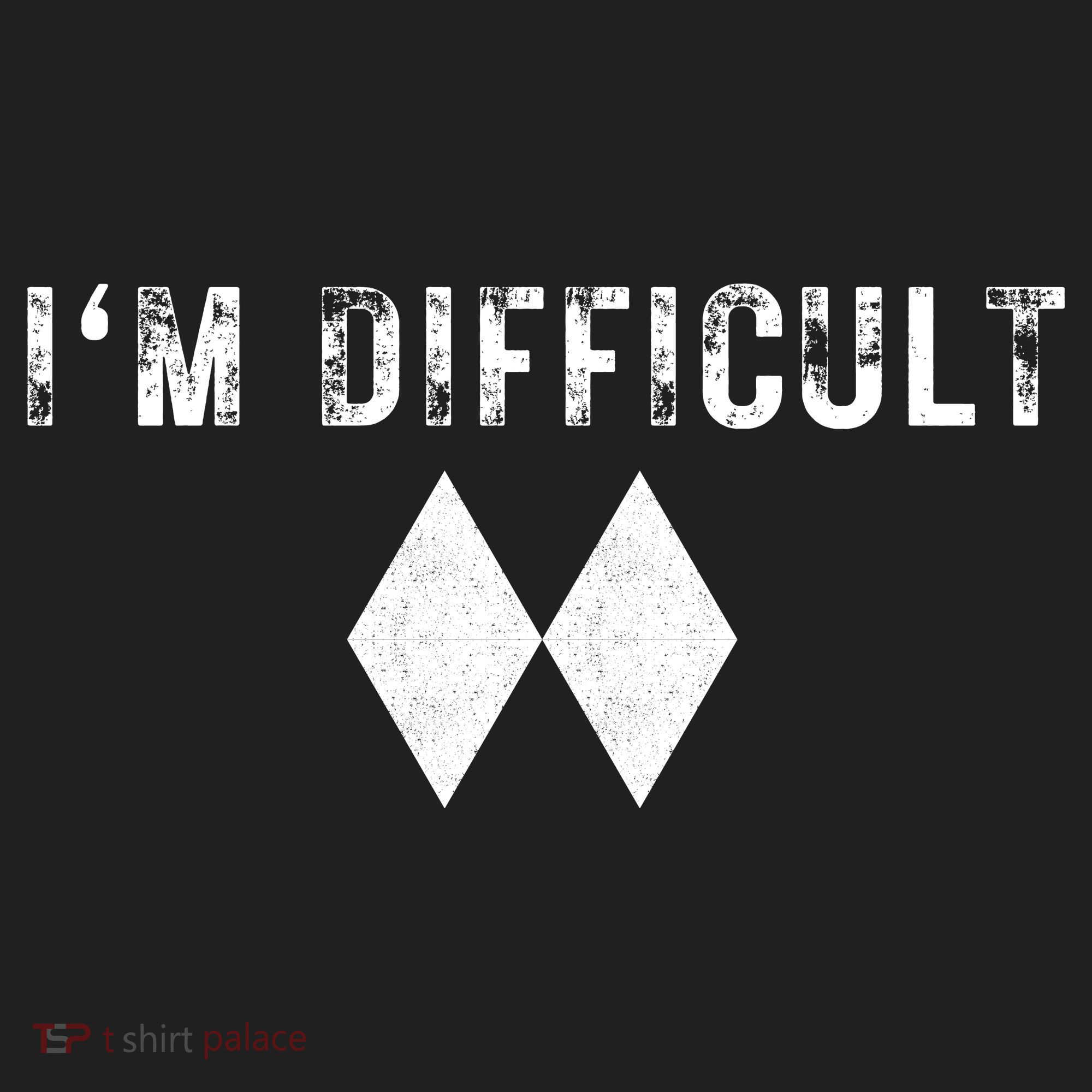 IM Difficult Skiing Skier Snowboard Double Black Diamonds Women's Sweatshirt