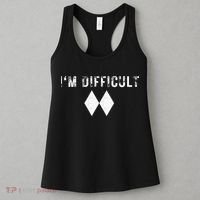 IM Difficult Skiing Skier Snowboard Double Black Diamonds Women's Tank Top thumb 3