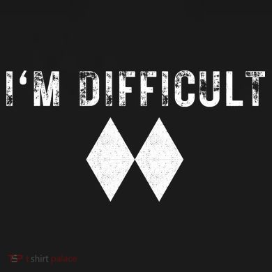 IM Difficult Skiing Skier Snowboard Double Black Diamonds Short Acrylic Beanie