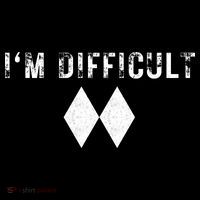 IM Difficult Skiing Skier Snowboard Double Black Diamonds Kids T-Shirt thumb 4