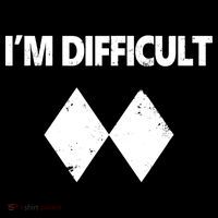 I'm Difficult Skiing Skier Snowboard Double Black Diamonds Kids Sweatshirt thumb 2