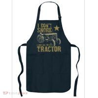 I Dont Snore I Dream Im A Tractor Shirts Funny Tractor Gift Apron thumb 0