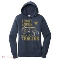 I Dont Snore I Dream Im A Tractor Shirts Funny Tractor Gift Women's Hoodie thumb 0