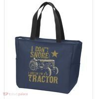 I Dont Snore I Dream Im A Tractor Shirts Funny Tractor Gift Tote Bag thumb 3