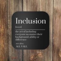 Inclusion Definition Southern Style All Yall Neurodivergent Coaster thumb 0