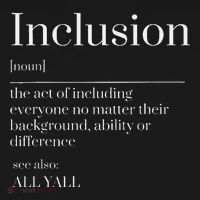 Inclusion Definition Southern Style All Yall Neurodivergent Women's Hoodie thumb 2