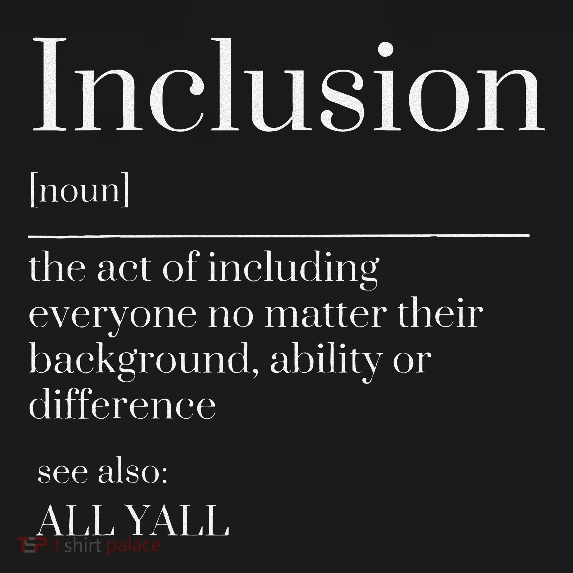 Inclusion Definition Southern Style All Yall Neurodivergent Women's Hoodie