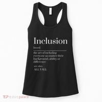 Inclusion Definition Southern Style All Yall Neurodivergent Women's Tank Top thumb 0