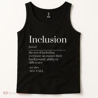Inclusion Definition Southern Style All Yall Neurodivergent Tank Top thumb 2