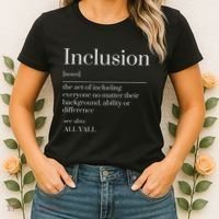 Inclusion Definition Southern Style All Yall Neurodivergent Women's T-Shirt thumb 2