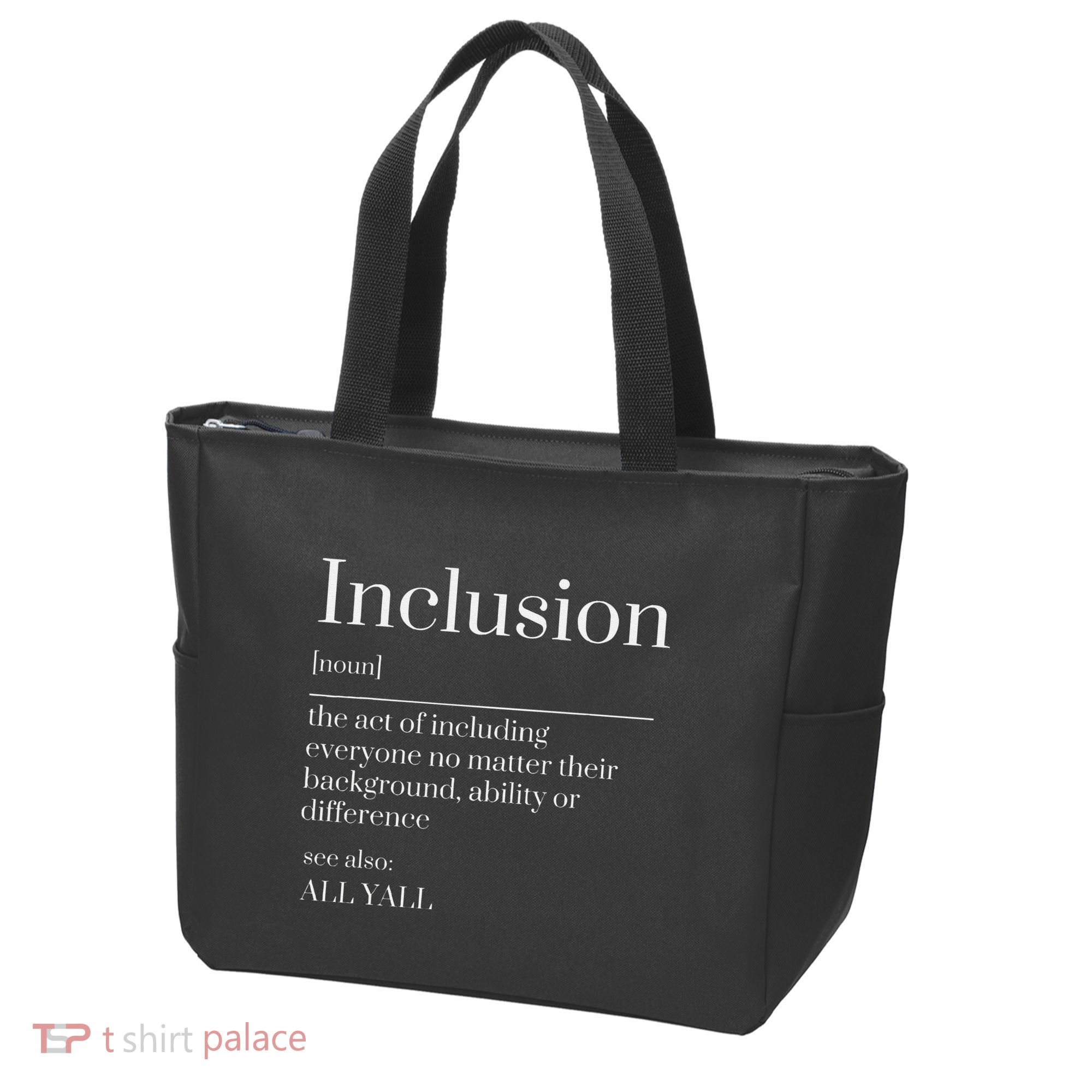 Inclusion Definition Southern Style All Yall Neurodivergent Tote Bag