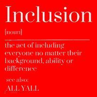 Inclusion Definition Southern Style All Yall Neurodivergent Santa Hat thumb 1