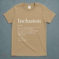 Inclusion Definition Southern Style All Yall Neurodivergent T-Shirt thumb 5