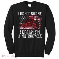 I DonT Snore I Dream IM A Motorcycle Club Snoring Biker Sweatshirt thumb 0