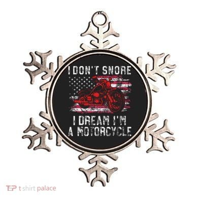 I DonT Snore I Dream IM A Motorcycle Club Snoring Biker Ornament