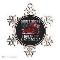 I DonT Snore I Dream IM A Motorcycle Club Snoring Biker Ornament thumb 0