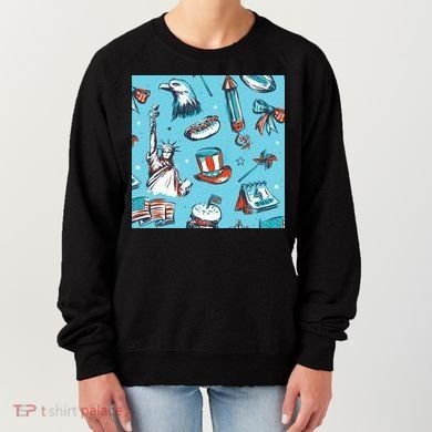 Independence Day Statue Of Liberty Women's Sweatshirt