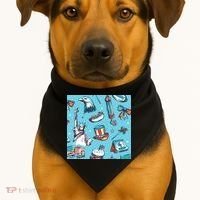 Independence Day Statue Of Liberty USA-Made Doggie Bandana thumb 1