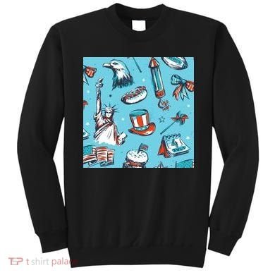 Independence Day Statue Of Liberty Sweatshirt