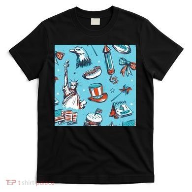 Independence Day Statue Of Liberty T-Shirt