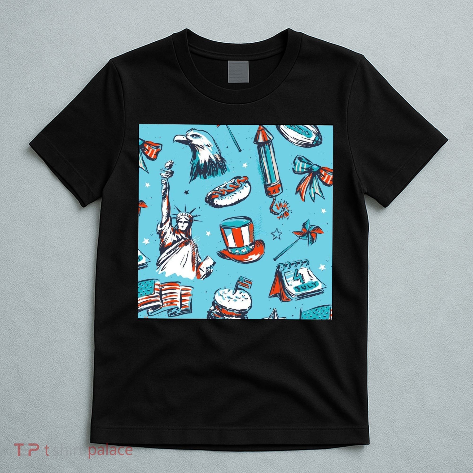 Independence Day Statue Of Liberty T-Shirt