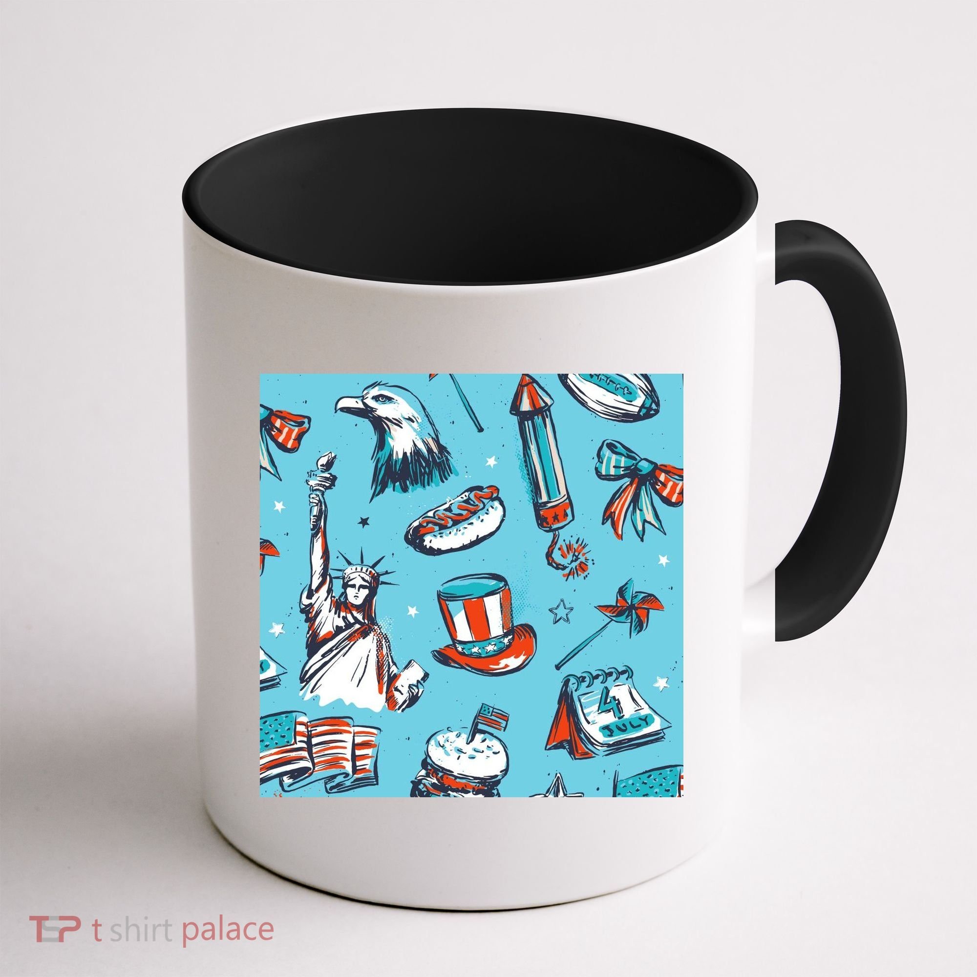 Independence Day Statue Of Liberty Coffee Mug