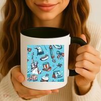 Independence Day Statue Of Liberty Coffee Mug thumb 3