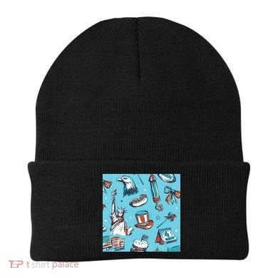 Independence Day Statue Of Liberty Beanie