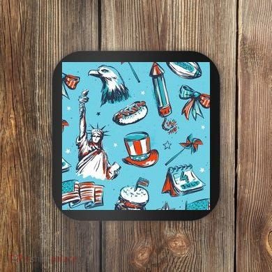 Independence Day Statue Of Liberty Coaster
