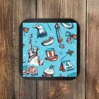 Independence Day Statue Of Liberty Coaster thumb 0