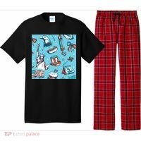 Independence Day Statue Of Liberty Pajama Set thumb 0