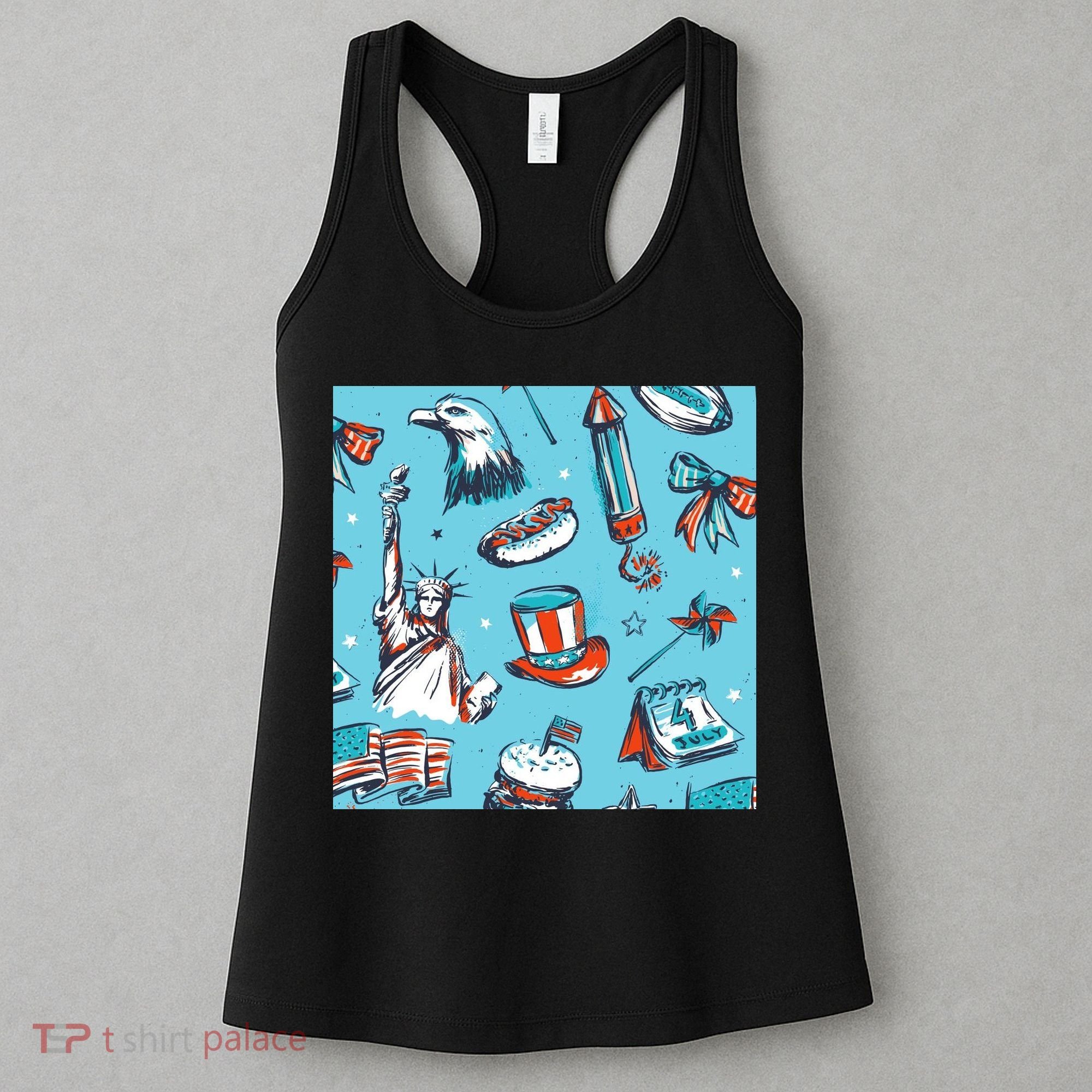 Independence Day Statue Of Liberty Women's Tank Top