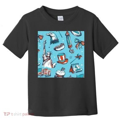 Independence Day Statue Of Liberty Toddler T-Shirt