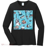 Independence Day Statue Of Liberty Women's Long Sleeve Shirt thumb 0
