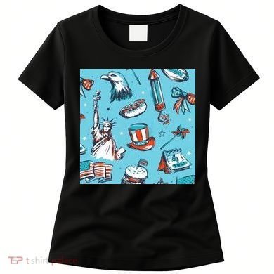 Independence Day Statue Of Liberty Women's T-Shirt