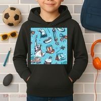 Independence Day Statue Of Liberty Kids Hoodie thumb 2