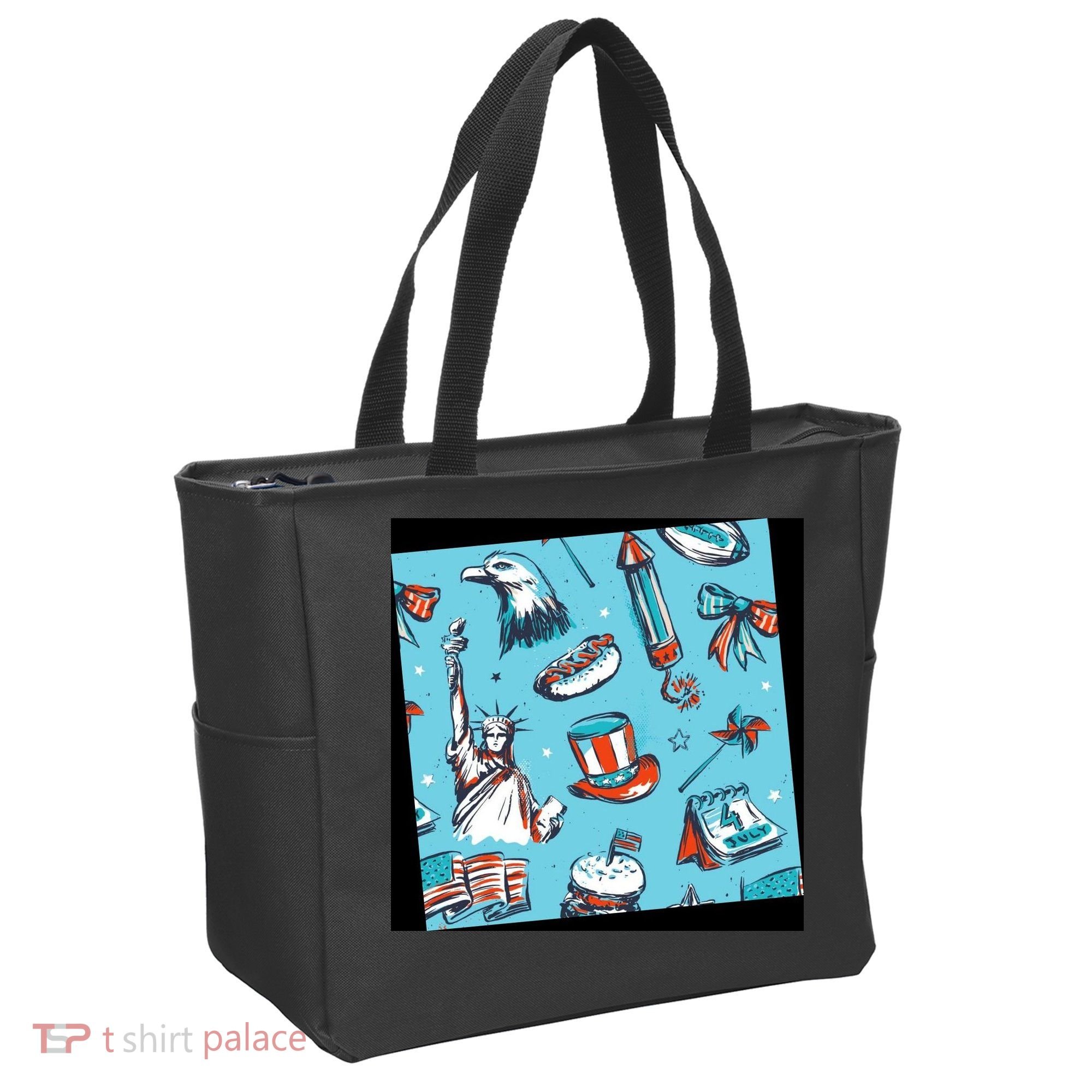Independence Day Statue Of Liberty Tote Bag