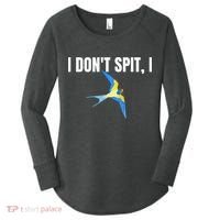 I Dont Spit I Swallow Funny Bird Watching Party BBQ Party Women's Perfect Tri Tunic Long Sleeve Shirt thumb 0