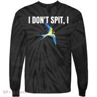 I Dont Spit I Swallow Funny Bird Watching Party BBQ Party Tie-Dye Long Sleeve Shirt thumb 0