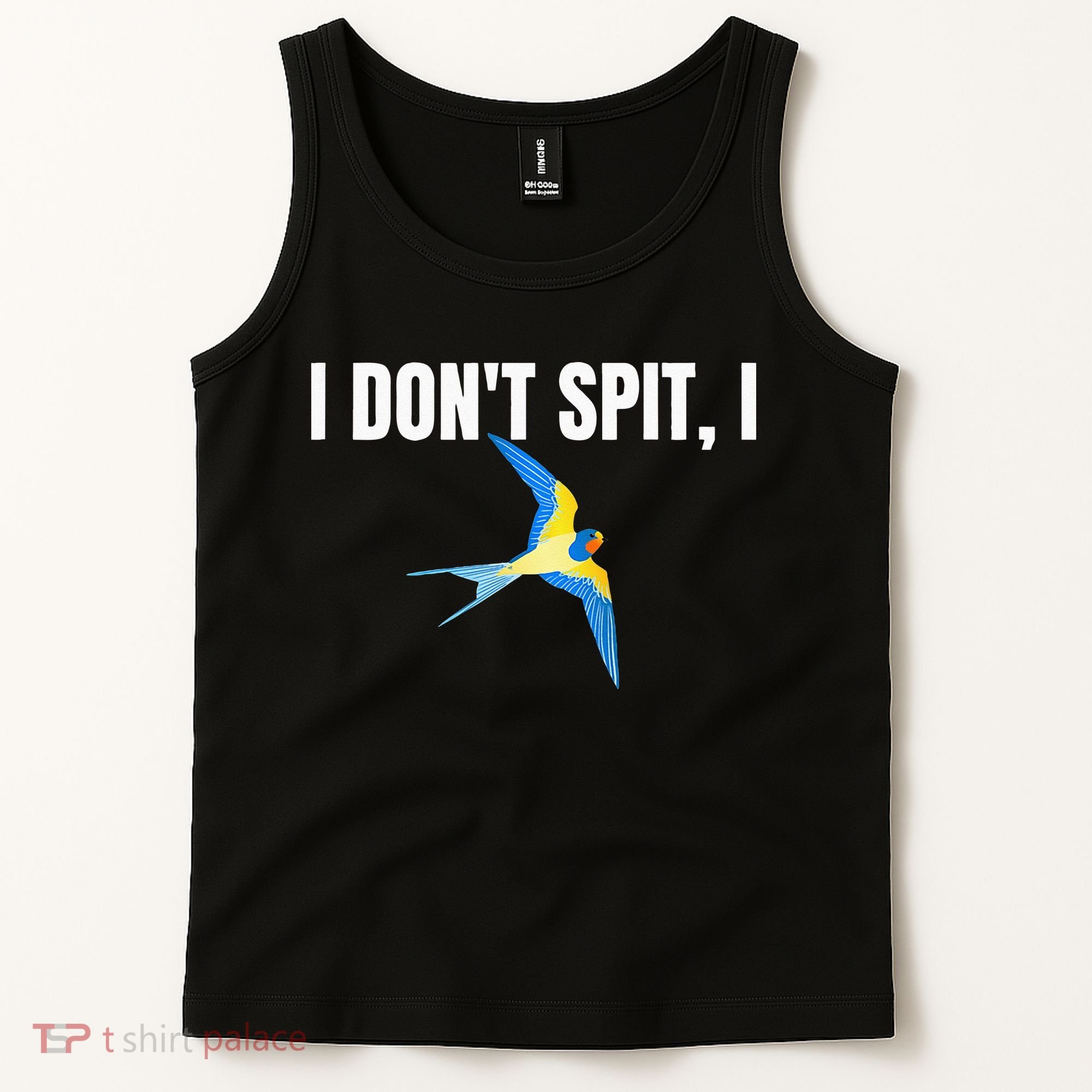 I Dont Spit I Swallow Funny Bird Watching Party BBQ Party Tank Top