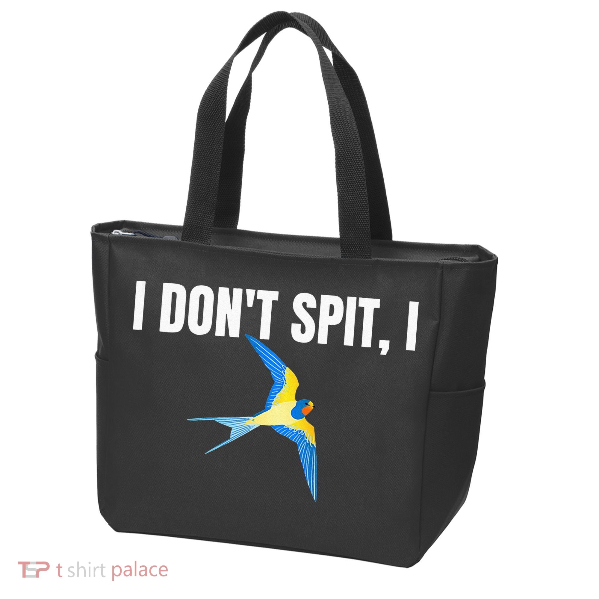 I Dont Spit I Swallow Funny Bird Watching Party BBQ Party Tote Bag