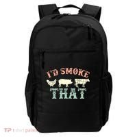 I D Smoke That Grilling Barbeque BBQ Backpack thumb 0