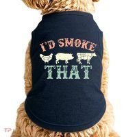 I D Smoke That Grilling Barbeque BBQ Doggie Tank thumb 0