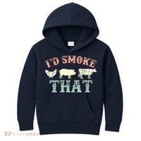 I D Smoke That Grilling Barbeque BBQ Kids Hoodie thumb 0