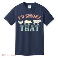 I D Smoke That Grilling Barbeque BBQ Kids T-Shirt thumb 0