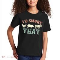 I D Smoke That Grilling Barbeque BBQ Kids T-Shirt thumb 2
