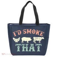 I D Smoke That Grilling Barbeque BBQ Tote Bag thumb 0