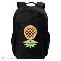 I'm Down Swinger Upside Down Pineapple Gift Backpack thumb 0